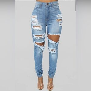 Fashion Nova Play it Again Skinny Jeans